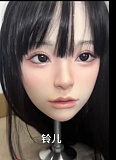 L1ヘッド お口の開閉可能 Real Girl (A工場製)ラブドール ヘッド単体 シリコン材質 M16ジョイント