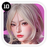 SHEDOLL 158cm Cカップ 江小棠（Jiangxiaotang）ヘッド お団子ヘア 等身大 セックス 人形 ボディー材質など選択可能 掲載画像は フルシリコン製 ライト小麦色肌 ラブドール