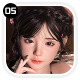 SHEDOLL 158cm Cカップ 江小棠（Jiangxiaotang）ヘッド お団子ヘア 等身大 セックス 人形 ボディー材質など選択可能 掲載画像は フルシリコン製 ライト小麦色肌 ラブドール