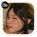 SHEDOLL 158cm Cカップ 江小棠（Jiangxiaotang）ヘッド お団子ヘア 等身大 セックス 人形 ボディー材質など選択可能 掲載画像は フルシリコン製 ライト小麦色肌 ラブドール