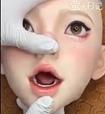 蛍火日記 162cm Aカップ 玲珑（linglong）ヘッド  メイク⑤ フルシリコン製ラブドール 緊縛x女特工  セックス人形 掲載画像はROS機能付き