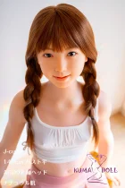 J-cute 149cm バスト平 AGD02 紬ヘッド フルシリコン製ラブドール 無邪気な美少女