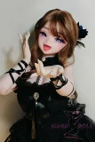 Elsa Babe アニメドール 140cm M RAD041 香澄悠里Kazumi Yuri ヘッド 黒のゴシック風