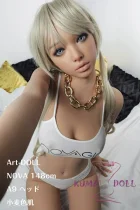 【10%OFF 9/20迄】アート技研(Art-doll) NOVAシリーズ 148cm Dカップ A9ヘッド  梓桤（ziqi）ふっくらした唇 シリコン製ヘッド＋TPEボディ 美少女リアルドール