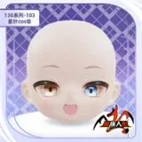 MOZU DOLL 【SSR級】130cm バスト大 草莓（Strawberry）ちゃん ビニール製頭部+TPE製ボディ 肌色＆眼球色＆メイク＆ウィッグは宣材写真と同じ 元気いっぱいメイド風