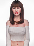 【10/4迄 10％オフ！！新作販売】フルシリコン製ラブドール Irontech Doll 東方シリーズ T158cm Eカップ A4ヘッド Misaki アジア風 ROS-MAX機能付き 濡れ髪の艶めく美少女リアルドール