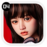 SHEDOLL 145cm Gカップ 熙熙（Xixi）ヘッド 掲載画像はフルシリコン製 超擬真の肌テクスチャ付き JK制服