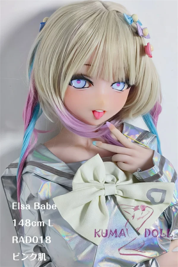 Elsa Babe 148cmL RAD018ヘッド 朝倉 奈緒美   二次元 アニメドール 超絶最かわてんしちゃんcosplay フルシリコン製 カスタマイズ可