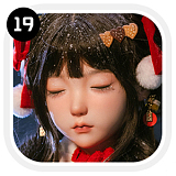 SHEDOLL 145cm Gカップ 熙熙（Xixi）ヘッド 掲載画像はフルシリコン製 超擬真の肌テクスチャ付き JK制服