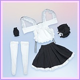 MW Girl（魔物姫）ラブドール 85cm 樱奈可可ヘッド 掲載画像はソフトビニール製頭部+シリコン製ボディ メイド服姿アニメドール