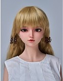リアルスキンシリーズ Sanhui Doll 皮膚メイク付き 125cm Fカップ ヘッド＃7-冉冉(ranran) フルシリコン製ラブドール フェイシャルEX機能選択可 ランジェリー風コスプレ