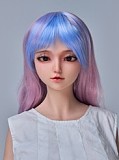 リアルスキンシリーズ Sanhui Doll 皮膚メイク付き 125cm Fカップ ヘッド＃7-冉冉(ranran) フルシリコン製ラブドール フェイシャルEX機能選択可 ランジェリー風コスプレ