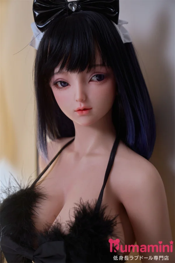 リアルスキンシリーズ Sanhui Doll 皮膚メイク付き 125cm Fカップ ヘッド＃7-冉冉(ranran) フルシリコン製ラブドール フェイシャルEX機能選択可 ランジェリー風コスプレ