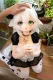 MOZU DOLL 【SSR級】 121cm 图图(tutu)  巨乳 白髪 角付き グリーンアイ ソフトビニール製頭部＋TPE製ボディ