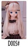 WMdoll 139cm Fカップ ピンク髪アダルト ドール ソフトビニール製ヘッド+シリコン製ボディ 等身大リアルドール