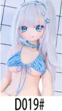 WMdoll 139cm Fカップ ピンク髪アダルト ドール ソフトビニール製ヘッド+シリコン製ボディ 等身大リアルドール