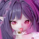 MW Girl（魔物姫）138cm 可晴ヘッド アニメドール ラブドール シリコン頭部+TPE製ボディ 肌色＆眼球色＆メイク＆ウィッグは宣材写真と同じ  エルフ耳シリコンヘッド