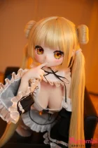 MW Girl（魔物姫）85cm  小柄 伊梨梨ヘッド アニメドール ラブドール シリコン製ボディ 肌色＆眼球色＆メイク＆ウィッグは宣材写真と同じ