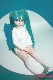 初音ミク風 フィギュア ラブドール えろ人形 ダッチワイフ ツインテールの緑髪フィギュア MW Girl(魔物姫)