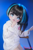 MW Girl(魔物姫) 呆呆喵ヘッド 70cm 猫耳少女フィギュア ラブドール 宣材写真はシリコン製ボディ 宣材写真と同じ制服も付属