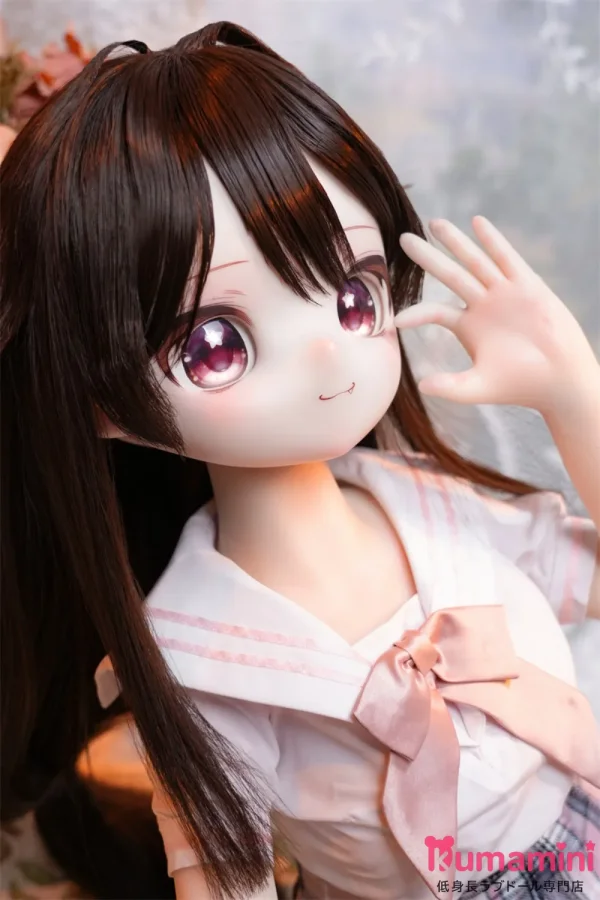 MW Girl(魔物姫) ももヘッド 85cm 7kg  JK服＆黑髪 アニメ風ラブドール 宣材写真通のはシリコン製ボディ 宣材写真と同じ制服も付属