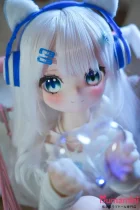 MW Girl(魔物姫) 天使萌ヘッド 85cm 7kg アニメ風ラブドール 宣材写真通のはシリコン製ボディ 宣材写真と同じ制服も付属