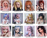 Elsa Babe アニメドール 140cm M RAD043浅香萌里ヘッド  ラブドール二次元顔 宣材写真は140cm-M ボディー選択可能