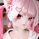 MW Girl(魔物姫) 小春（はる）ヘッド 115cm 猫耳×ピンク髪美少女フルシリコン製リアルドール​