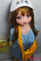 Elsa Babe RAD012 羽田菜菜子ヘッド 125cmのラブドール 癒しの血小板風ドール ボディー素材選択可能