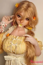Elsa Babe HB050 香澄悠里ヘッド 144cm  ナチュラルブロンドと花の妖精ラブドール 宣材写真はシリコンボディ