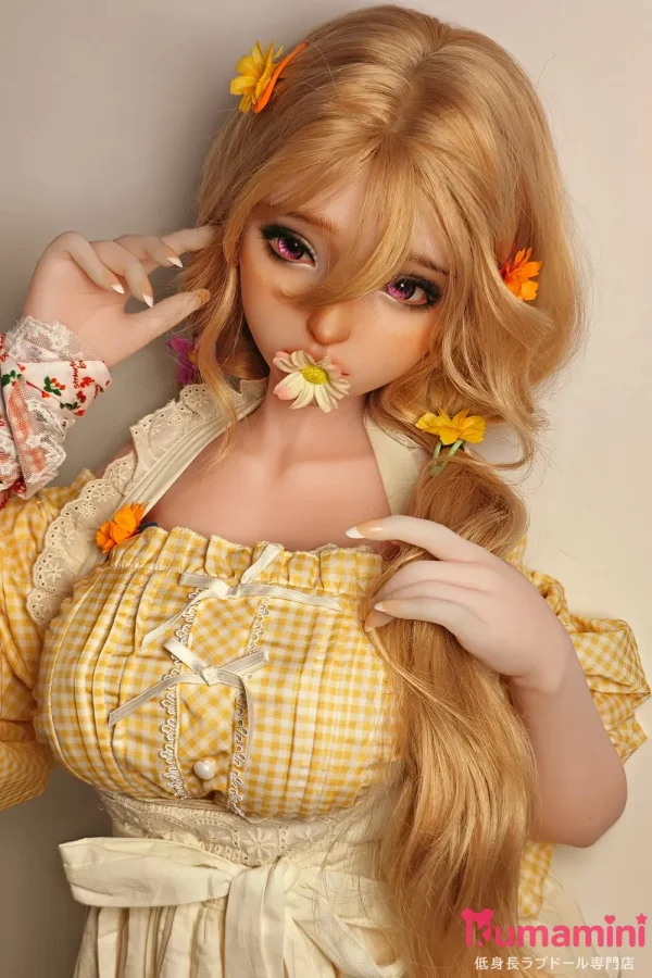 Elsa Babe HB050 香澄悠里ヘッド 144cm  ナチュラルブロンドと花の妖精ラブドール 宣材写真はシリコンボディ