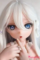 Elsa Babe 銀髪ブルーアイの幻想少女ドール 清楚で可憐な美少女フィギュアラブドール  RAD033ヘッド 148cm ボディー素材選択可能