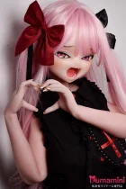 Elsa Babe RAD029 148cm-L 深见明香 ヘッド ラブドール 黒いドレス 宣材写真はピンク肌色 カップ選択可 ボディー素材選択可能