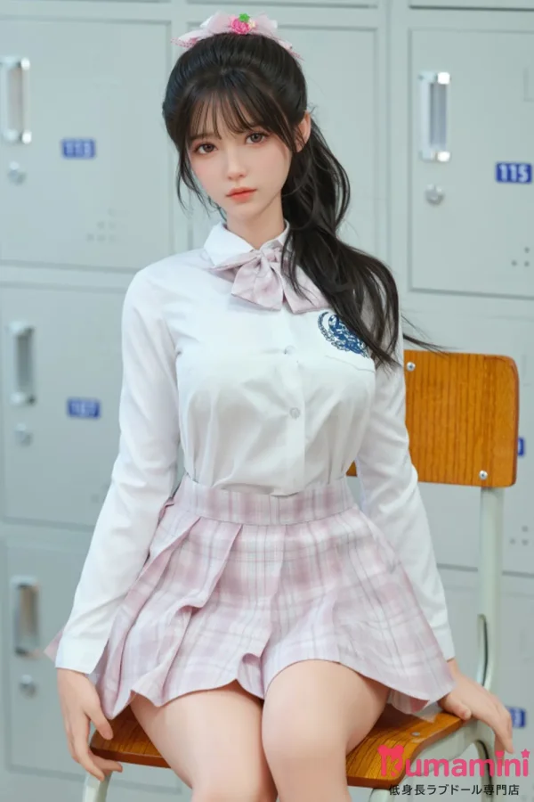 HSDOLL 135cm M4 JK姉妹花 美少女ドール セクシー制服ラブドール 等身大フィギュア  フルシリコン製  セックス可能 宣伝画像と同じ衣装付き