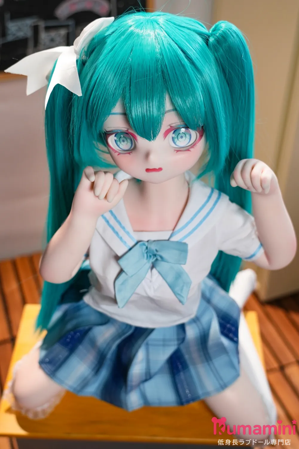 MW Girl(魔物姫) 小音ちゃんヘッド 85cm キュートな猫ポーズ風アニメラブドール 可愛い系フィギュア アニメドール シリコン製ボディ