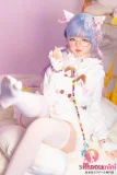 美少女ラブドール 可愛い丸眼鏡のツインテールドール