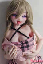 Elsa Babe 蝶野未梦 RAD041ヘッド 金髪アニメドール いたずら笑顔の美少女ラブドール 140cm-M ボディー素材選択可能