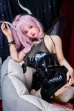 リアルヘッドドール ピンク髪ドール
