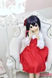 黒髪のキャラクター風ドール 可動式ドール