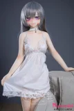 紫の瞳が魅力のアニメ顔ドール 低身長ドール