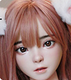 フルシリコン製 FUDOLL 小燕ヘッド 145cm Aカップ  ラブドール ロングストレートウィッグ 清楚系スタイル