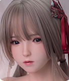 フルシリコン製 FUDOLL 小燕ヘッド 145cm Aカップ  ラブドール ロングストレートウィッグ 清楚系スタイル