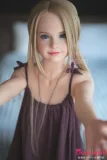 My loli waifu Aprilヘッド 127cm Aカップ ロリ系ラブドール 欧米美少女 宣材写真はフルシリコン製