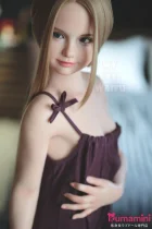 My loli waifu Aprilヘッド 127cm Aカップ ロリ系ラブドール 欧米美少女 宣材写真はフルシリコン製