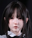 フルシリコン製 FUDOLL 小燕ヘッド 145cm Aカップ  ラブドール ロングストレートウィッグ 清楚系スタイル