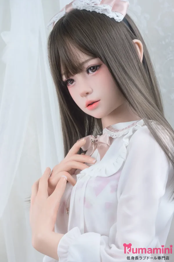 フルシリコン製 FUDOLL 小燕ヘッド 145cm Aカップ  ラブドール ロングストレートウィッグ 清楚系スタイル