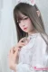 フルシリコン製 FUDOLL 小燕ヘッド 145cm Aカップ  ラブドール ロングストレートウィッグ 清楚系スタイル