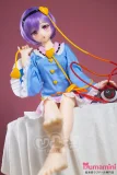 青×ピンク衣装のコスプレダッチワイフ アニメラブドール