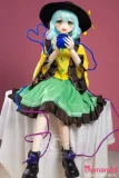 コスプレ風ダッチワイフ 黄色トップスを着たラブドール
