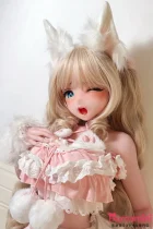 Elsa Babe 140cm M  RAD054 苺谷恋 二次元 アニメドール ふわもこ猫耳×ピンクベビードール カスタマイズ可